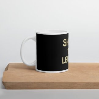 Tasse blanche et noire Shop Ton Leurre