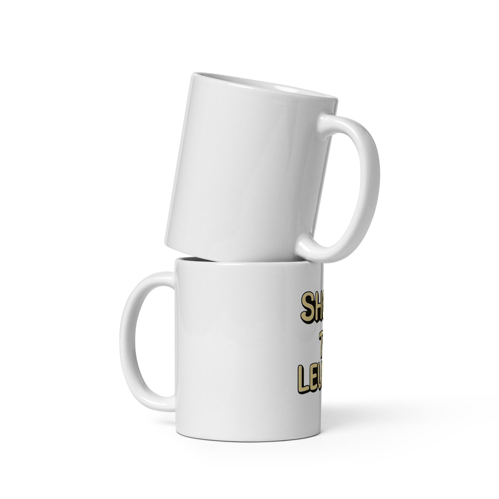 Tasse blanche Shop Ton Leurre
